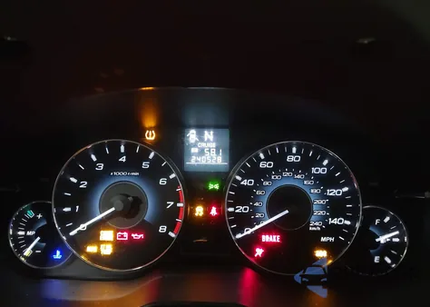 2012 Subaru Legacy 2.5I Premium from USA, damaged, VIN 4S3BMBG68C3031681